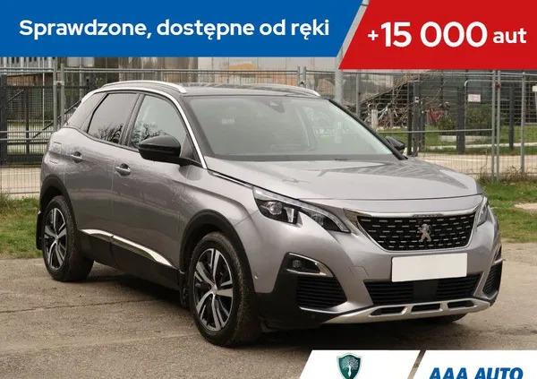 peugeot 3008 Peugeot 3008 cena 75000 przebieg: 124537, rok produkcji 2017 z Syców